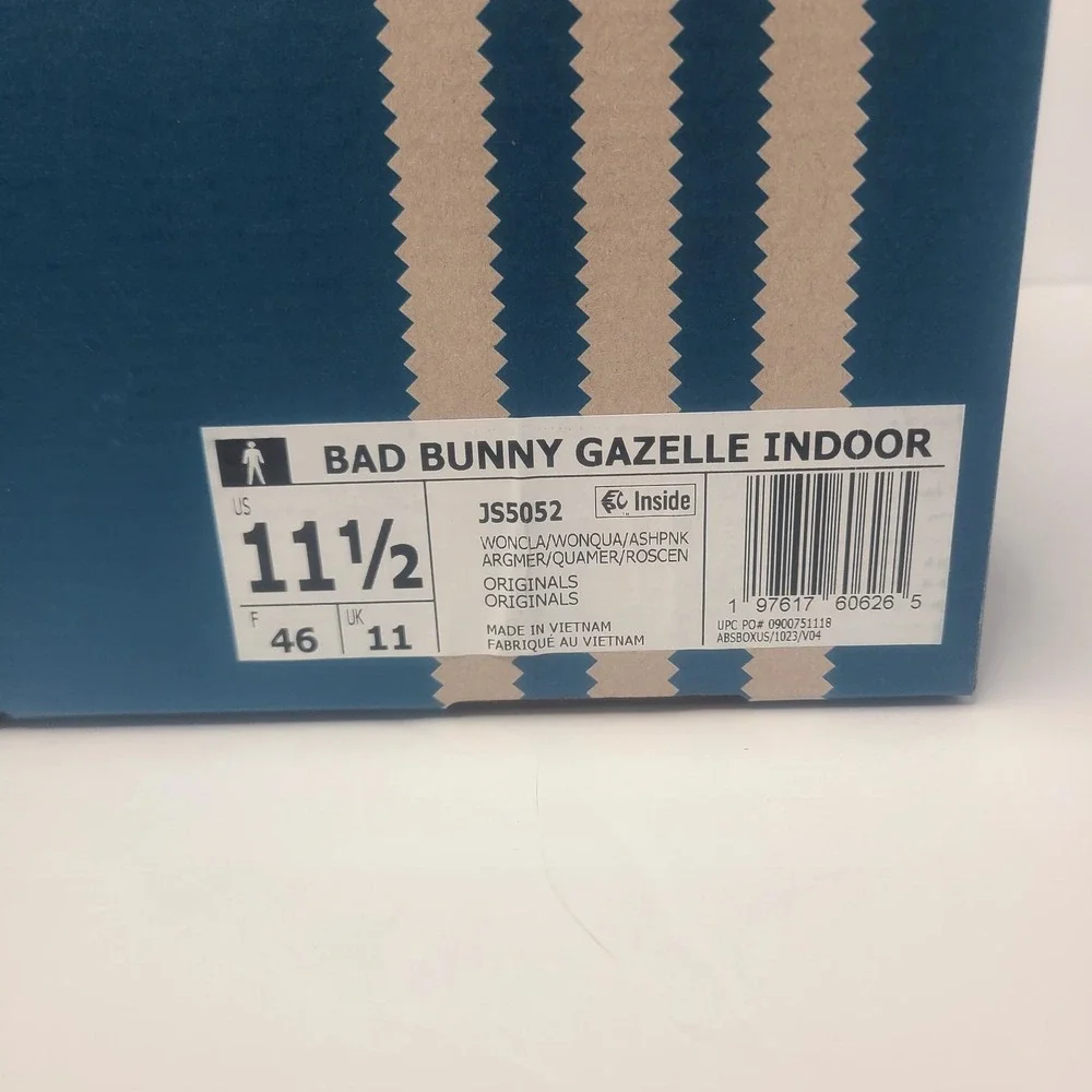Bad Bunny x adidas Originals Gazelle Indoor Cabo Rojo (JS5052) Size 11.5